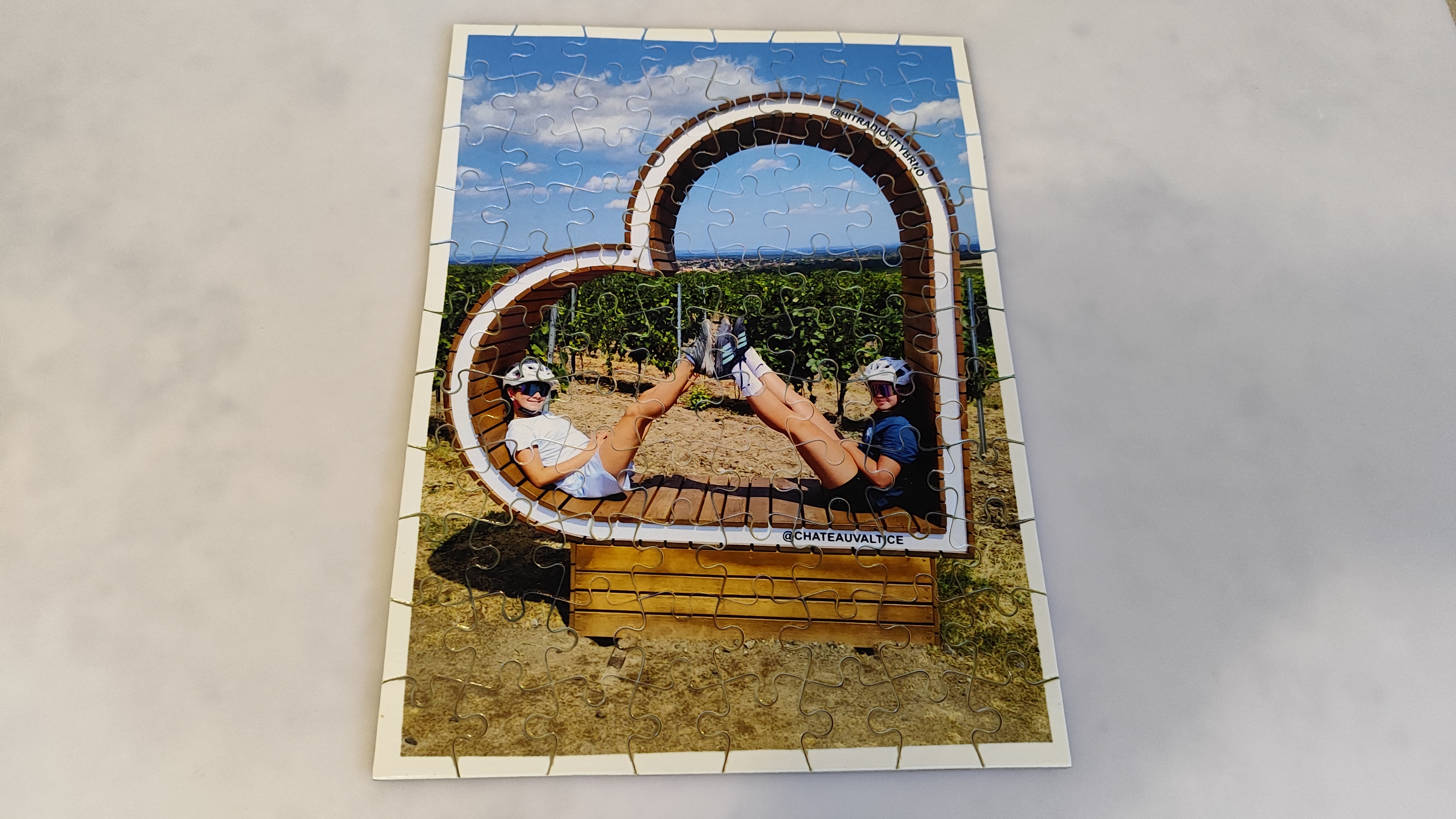 Puzzle s potiskem